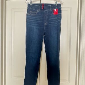 SPANX TALL Women's Deep Indigo Skinny Jeans